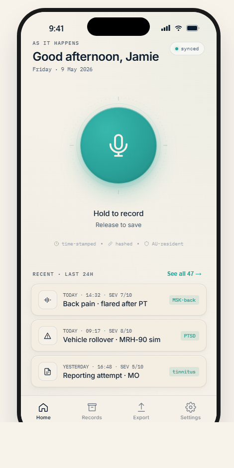 Actual As.It.Happens app screenshot